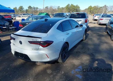 2022 Acura Tlx A-Spec Package z USA, uszkodzony, nr VIN 19UUB6F56NA000394
